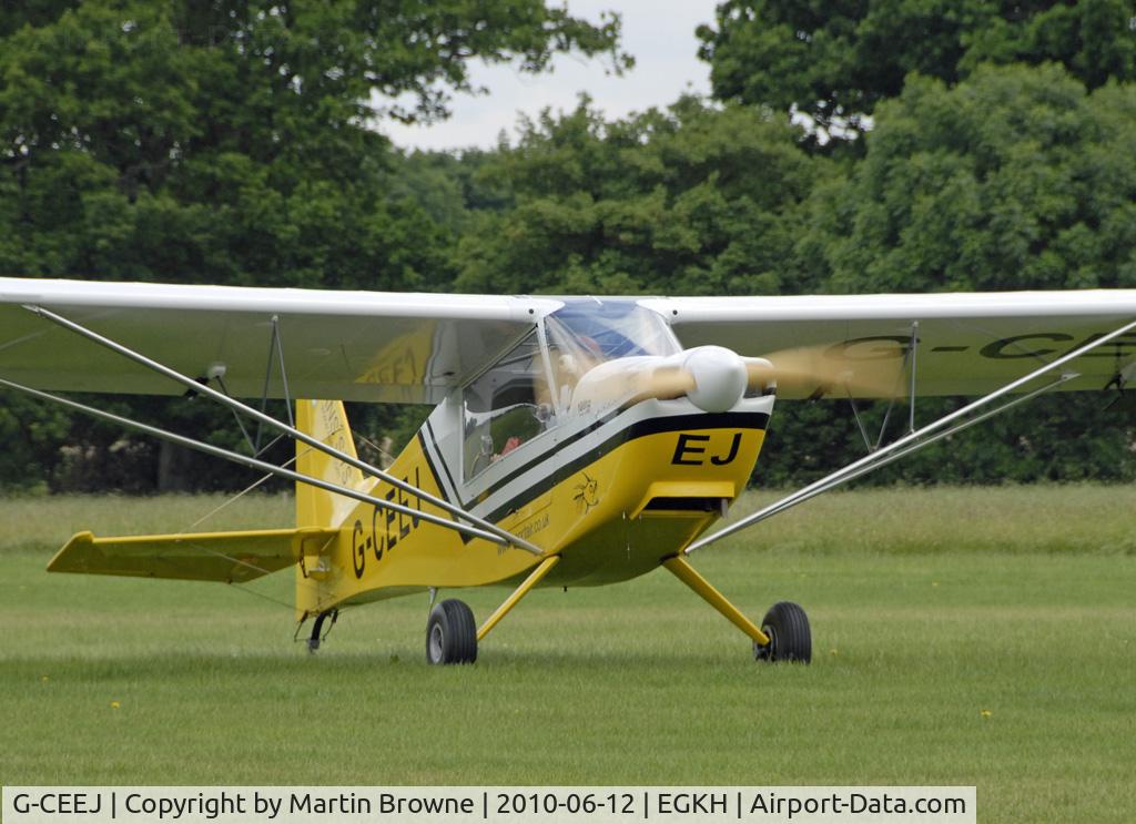 G-CEEJ, 2006 Rans S-7S Courier C/N PFA 218-14557, CLOSE UP