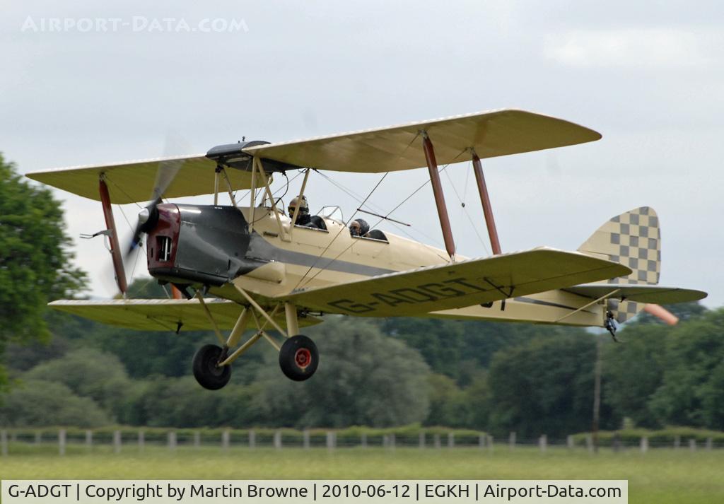 G-ADGT, 1935 De Havilland DH-82A Tiger Moth II C/N 3338, SHOT AT HEADCORN