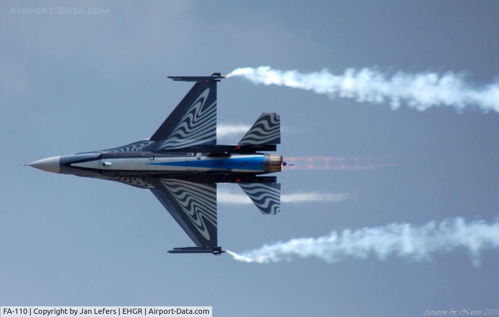FA-110, SABCA F-16AM Fighting Falcon C/N 6H-110, Belgium Demo