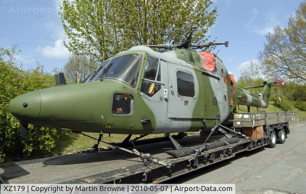 XZ179, 1978 Westland Lynx AH.7 C/N 047, THREE QUARTER VIEW