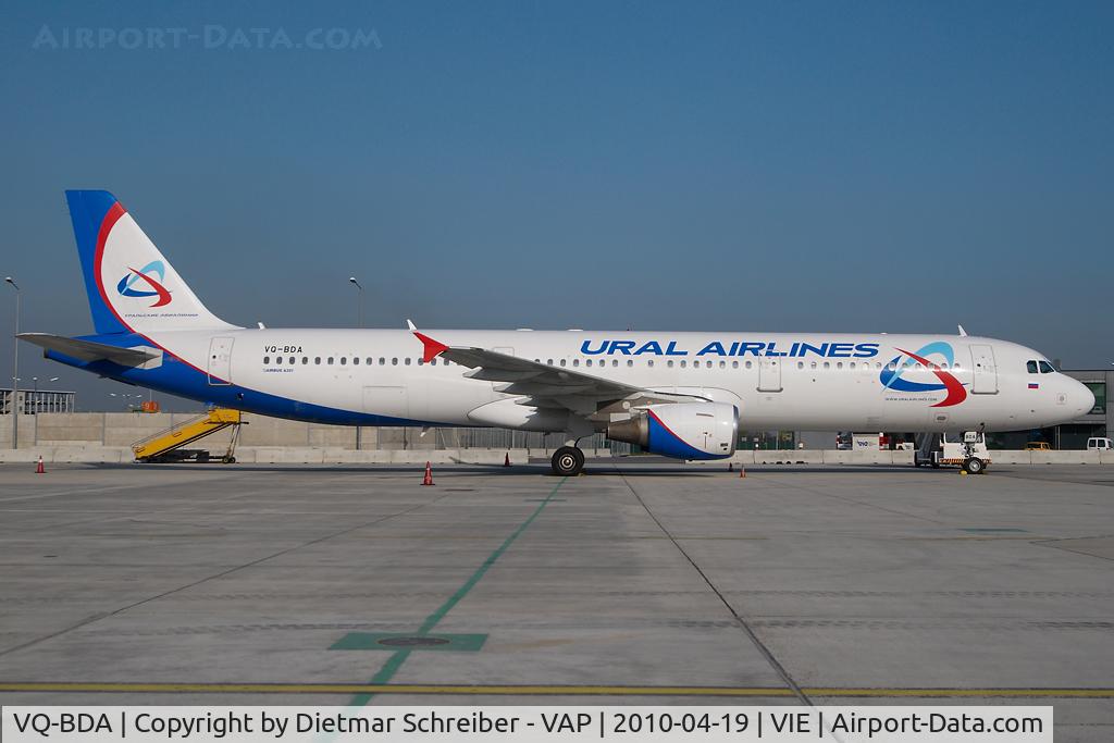 VQ-BDA, 1999 Airbus A321-211 C/N 1012, Ural Airlines Airbus 321