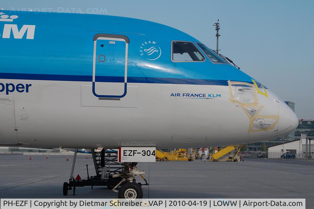 PH-EZF, 2009 Embraer 190LR (ERJ-190-100LR) C/N 19000304, KLM Embraer 190