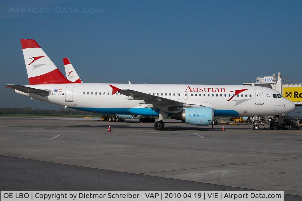 OE-LBO, 1998 Airbus A320-214 C/N 776, Austrian Airlines Airbus 320