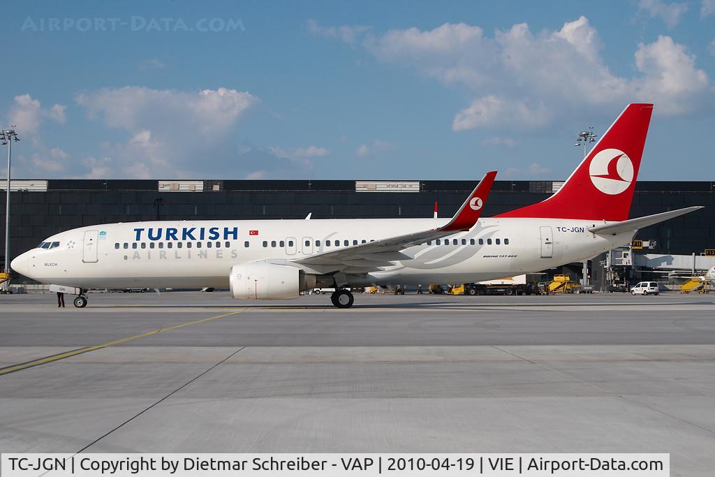 TC-JGN, 2006 Boeing 737-8F2 C/N 34412, Turkish Airlines Boeing 737-800