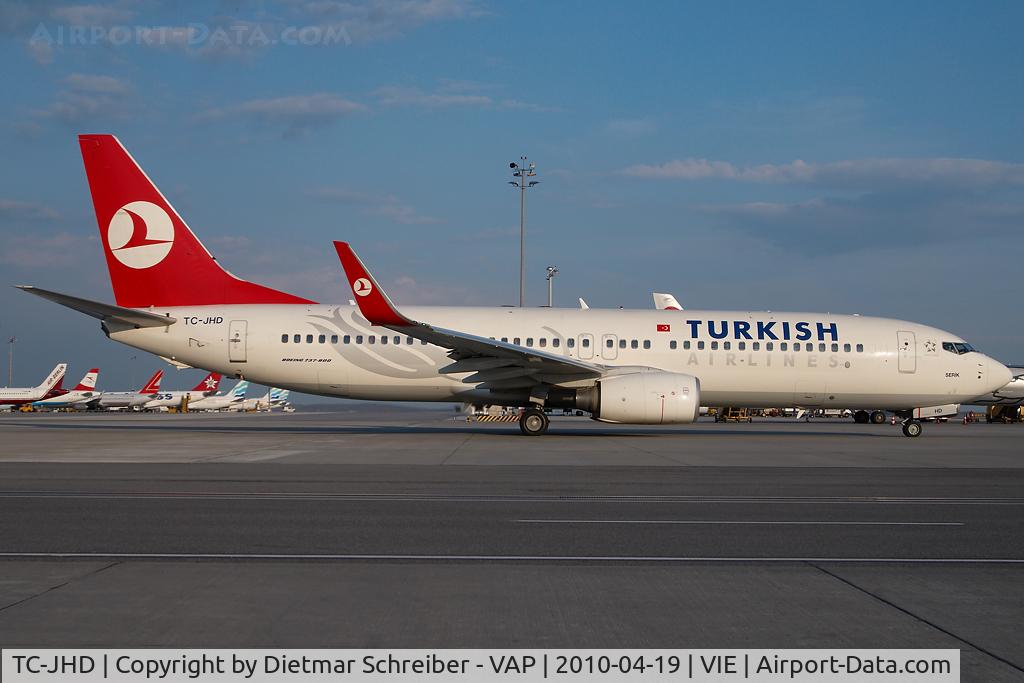 TC-JHD, 2008 Boeing 737-8F2 C/N 35743, Turkish Airlines Boeing 737-800