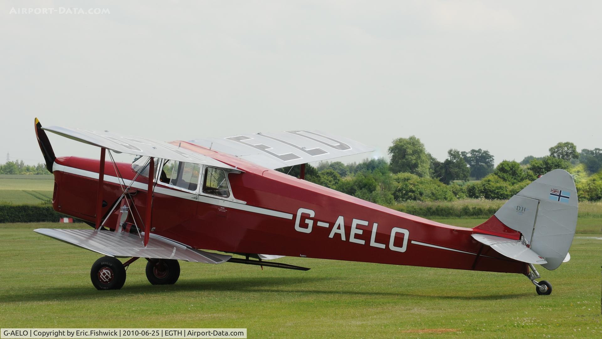 G-AELO, 1936 De Havilland DH.87B Hornet Moth C/N 8105, 1. G-AELO visiting Shuttleworth (Old Warden) Airfield 