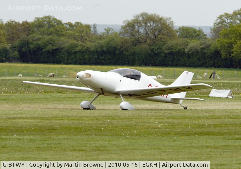 G-BTWY, 1994 Aero Designs Pulsar C/N PFA 202-12040, SHOT AT HEADCORN