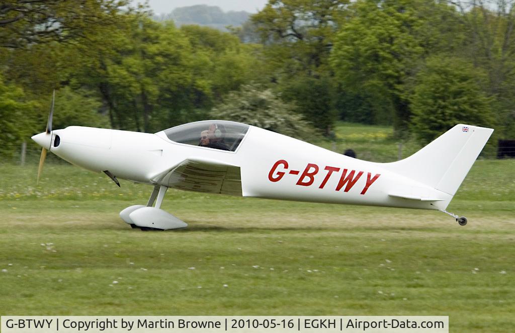 G-BTWY, 1994 Aero Designs Pulsar C/N PFA 202-12040, SHOT AT HEADCORN