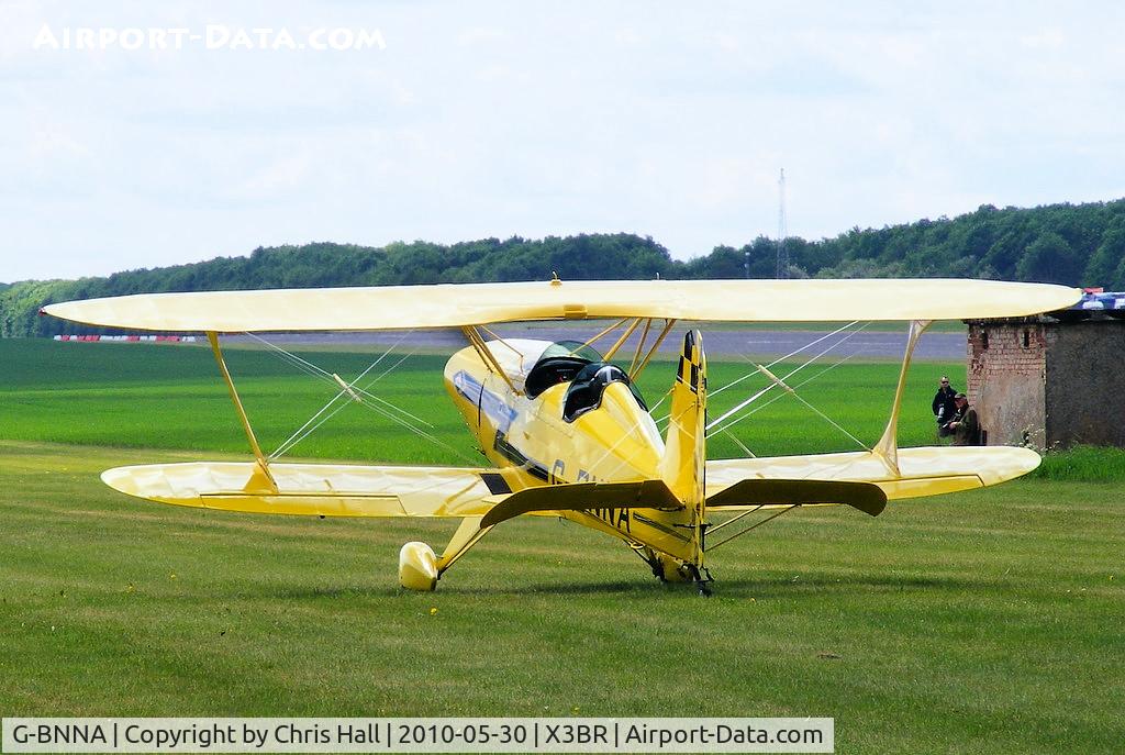 G-BNNA, 1973 Stolp SA-300 Starduster Too C/N 1462, displaying at the Cold War Jets open day