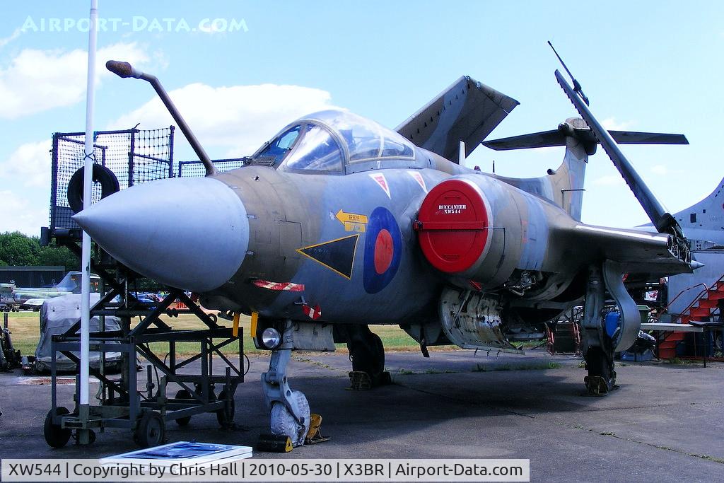 XW544, 1972 Hawker Siddeley Buccaneer S.2B C/N B3-05-71, preserved at Bruntingthorpe by The Blackburn Buccaneer Society