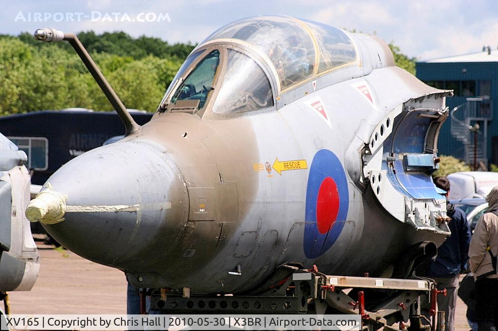 XV165, 1966 Hawker Siddeley Buccaneer S.2B C/N B3-06-66, preserved at Bruntingthorpe