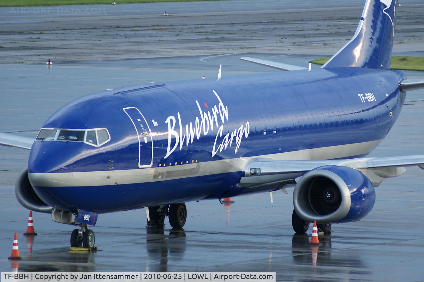 TF-BBH, 1988 Boeing 737-4Y0 C/N 23865, Bleubird Cargo @ Linz Airport