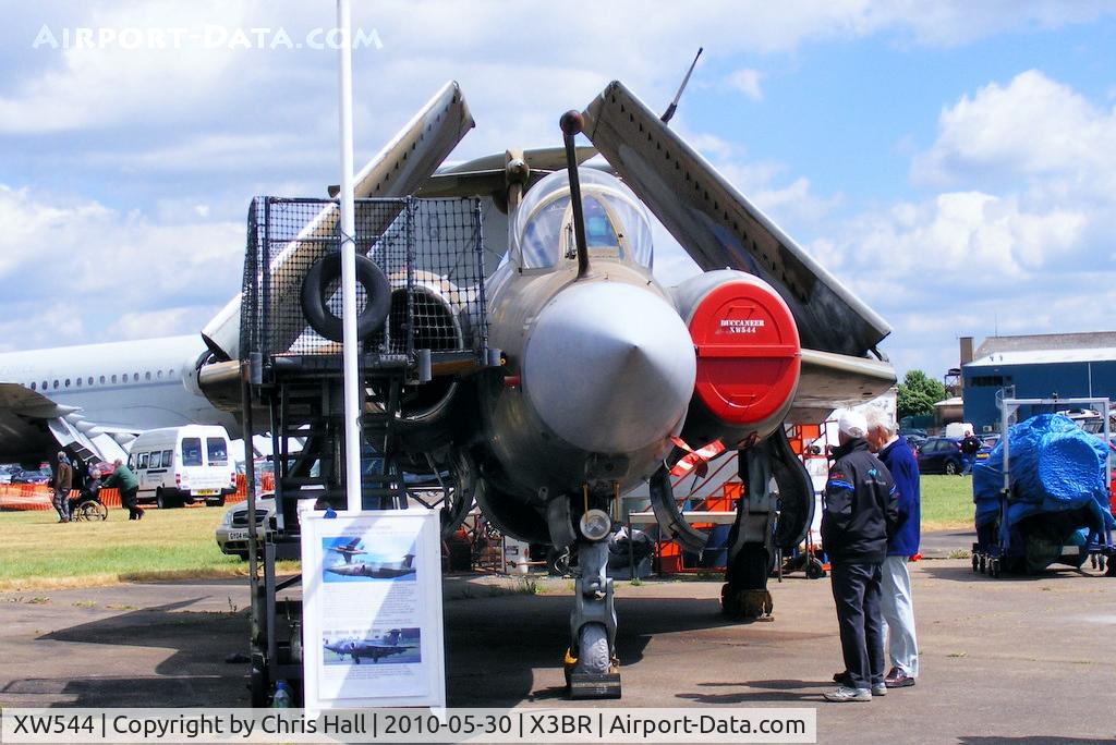 XW544, 1972 Hawker Siddeley Buccaneer S.2B C/N B3-05-71, preserved at Bruntingthorpe by The Blackburn Buccaneer Society