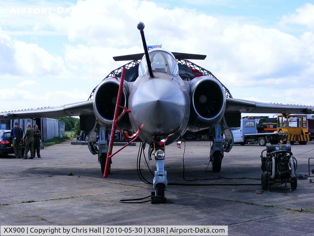 XX900, 1976 Hawker Siddeley Buccaneer S.2B C/N B3-05-75, preserved at Bruntingthorpe by The Blackburn Buccaneer Society