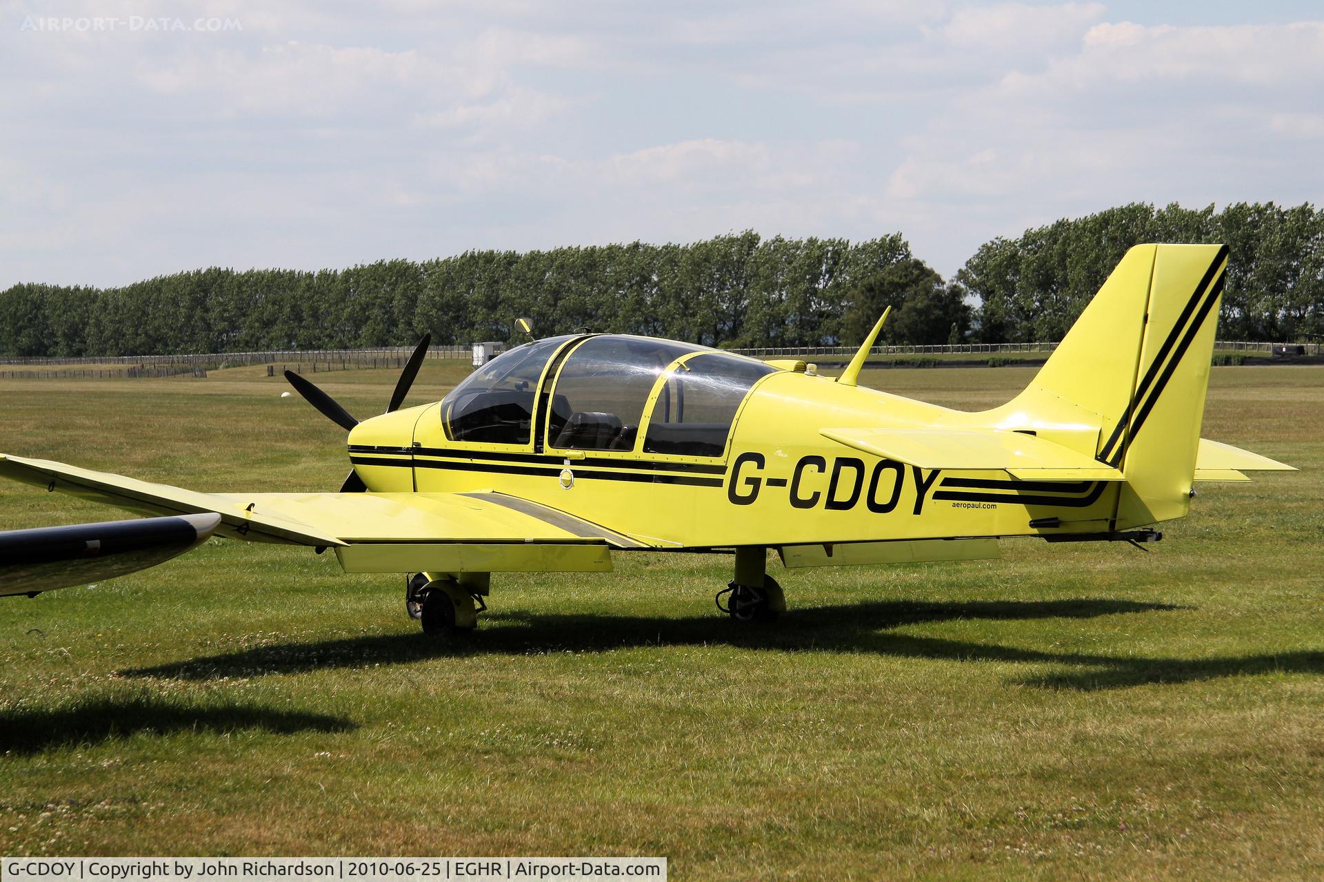 G-CDOY, 1977 Robin DR-400-180R Remorqueur Regent C/N 1206, At Goodwood