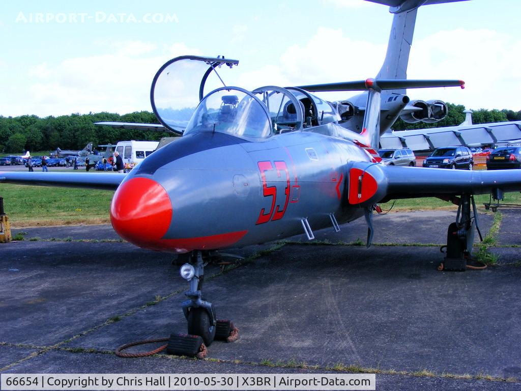 66654, Aero L-29 Delfin C/N 395189, Aero L-29 Delphin preserved at Bruntingthorpe