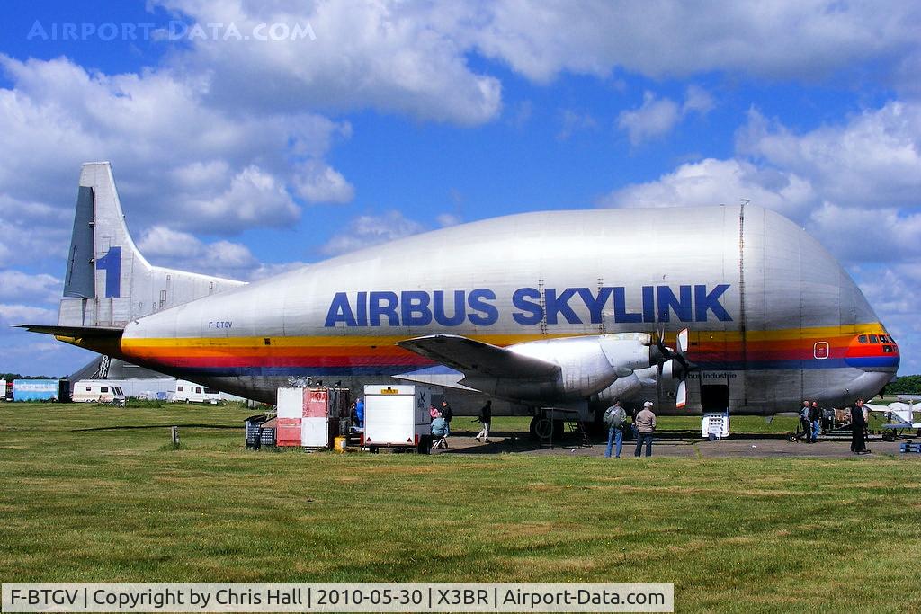 F-BTGV, Aero Spacelines 377SGT Super Guppy Turbine C/N 0001, Aero Spacelines 377SGT Super Guppy Turbine