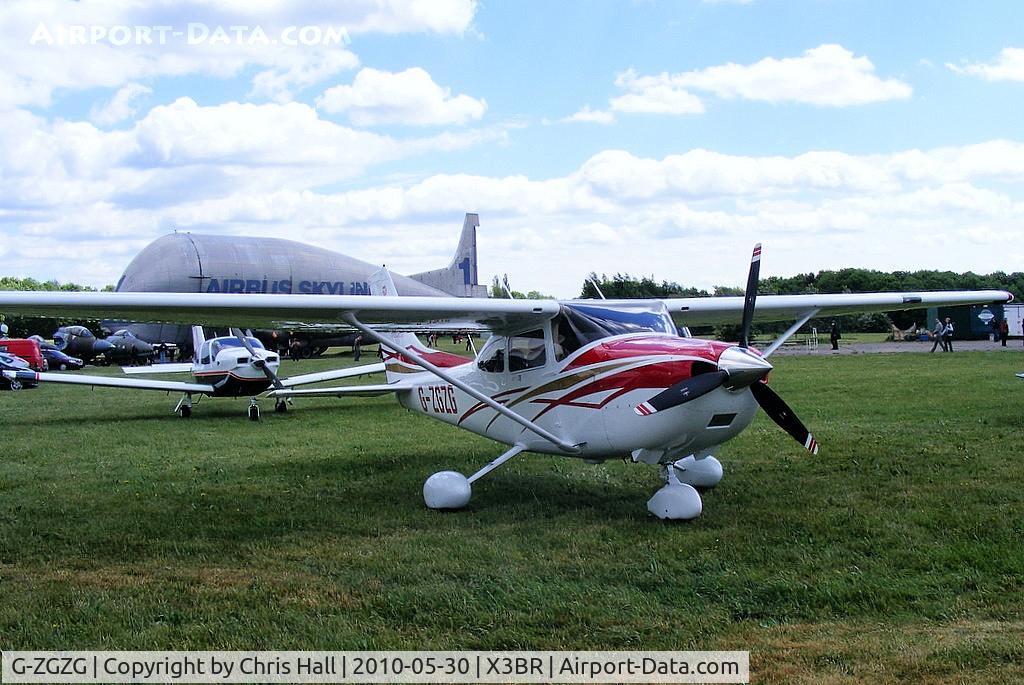 G-ZGZG, 2007 Cessna 182T Skylane C/N 18282036, visitor at the Cold War Jets open day