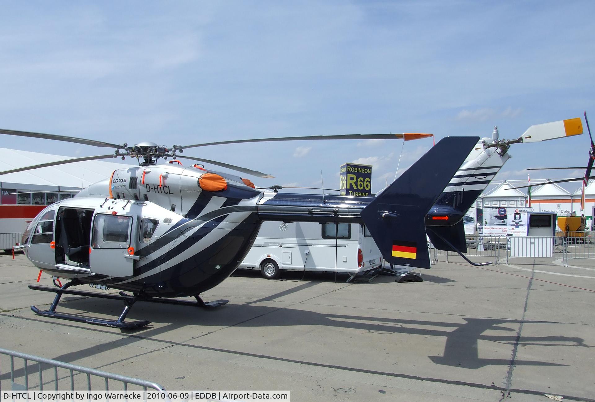 D-HTCL, Eurocopter-Kawasaki EC-145 (BK-117C-2) C/N 9355, Eurocopter EC145 at ILA 2010, Berlin