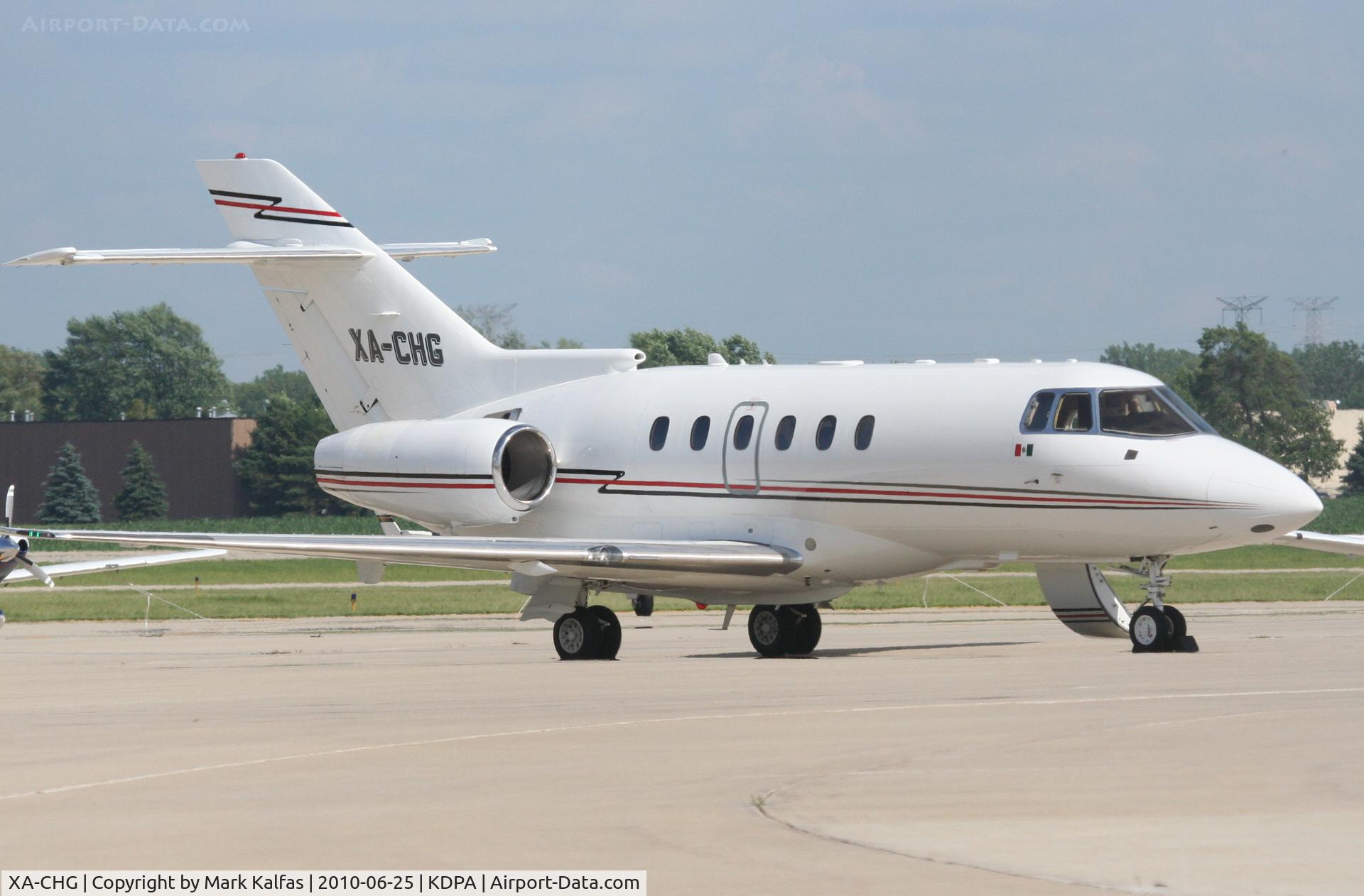 XA-CHG, 2005 Raytheon Hawker 800XP2 C/N 258731, Raytheon Hawker 800XP XA-CHG preparing to depart to MMTO       LOPEZ MATEOS INTL (TLC) TOLUCA, MEXICO.