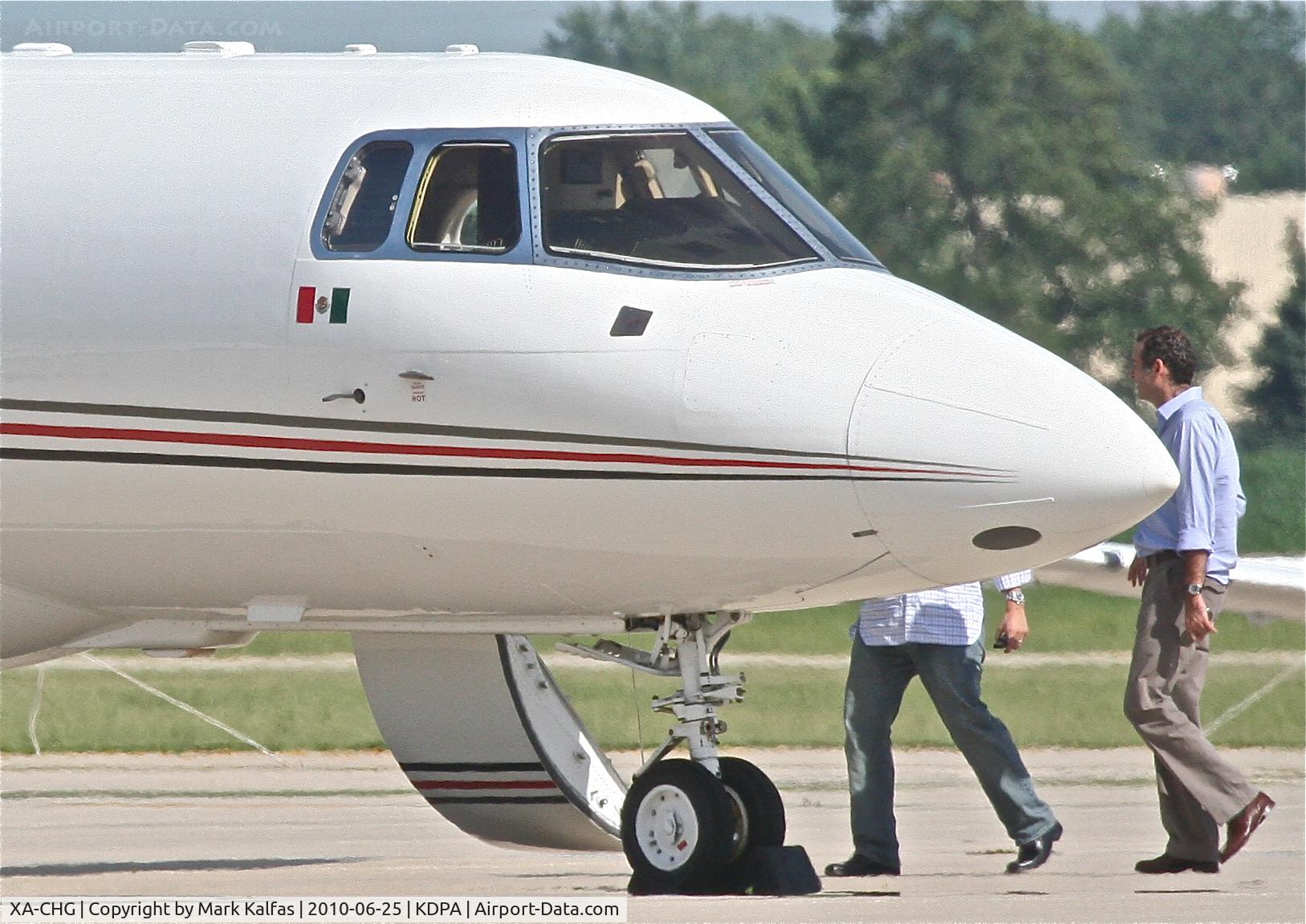 XA-CHG, 2005 Raytheon Hawker 800XP2 C/N 258731, Raytheon Hawker 800XP XA-CHG preparing to depart to MMTO       LOPEZ MATEOS INTL (TLC) TOLUCA, MEXICO.