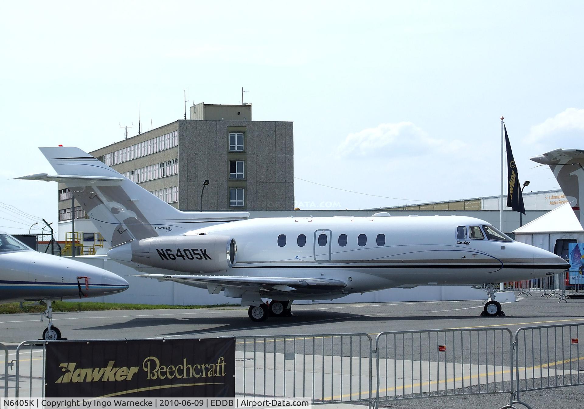 N6405K, 2009 Hawker Beechcraft 750 C/N HB-65, Hawker Beechcraft Hawker 750 at ILA 2010, Berlin