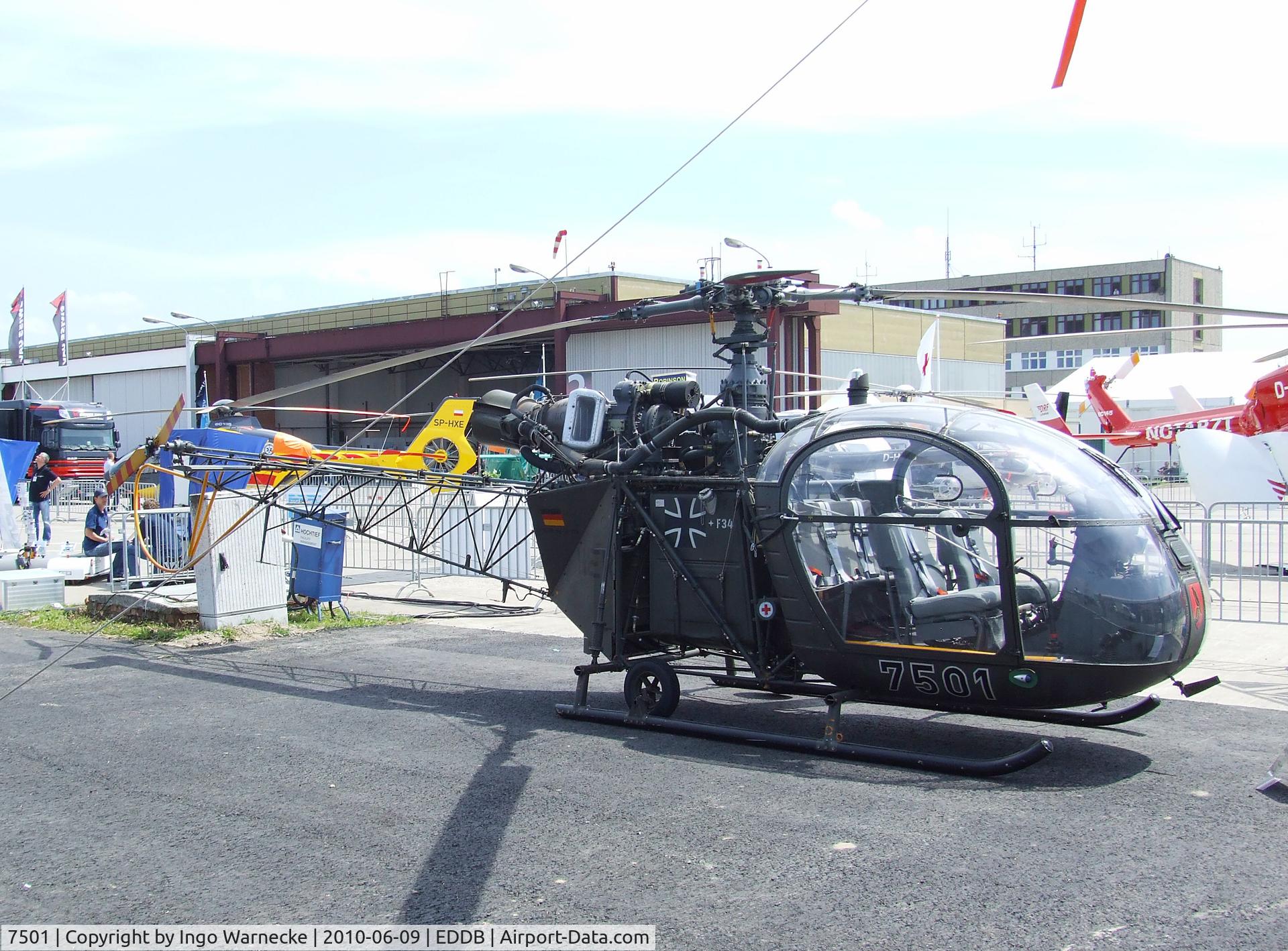 75 01, Sud SE-3130 Alouette II C/N 1178, Sud Aviation SE.3130 Alouette II at ILA 2010, Berlin