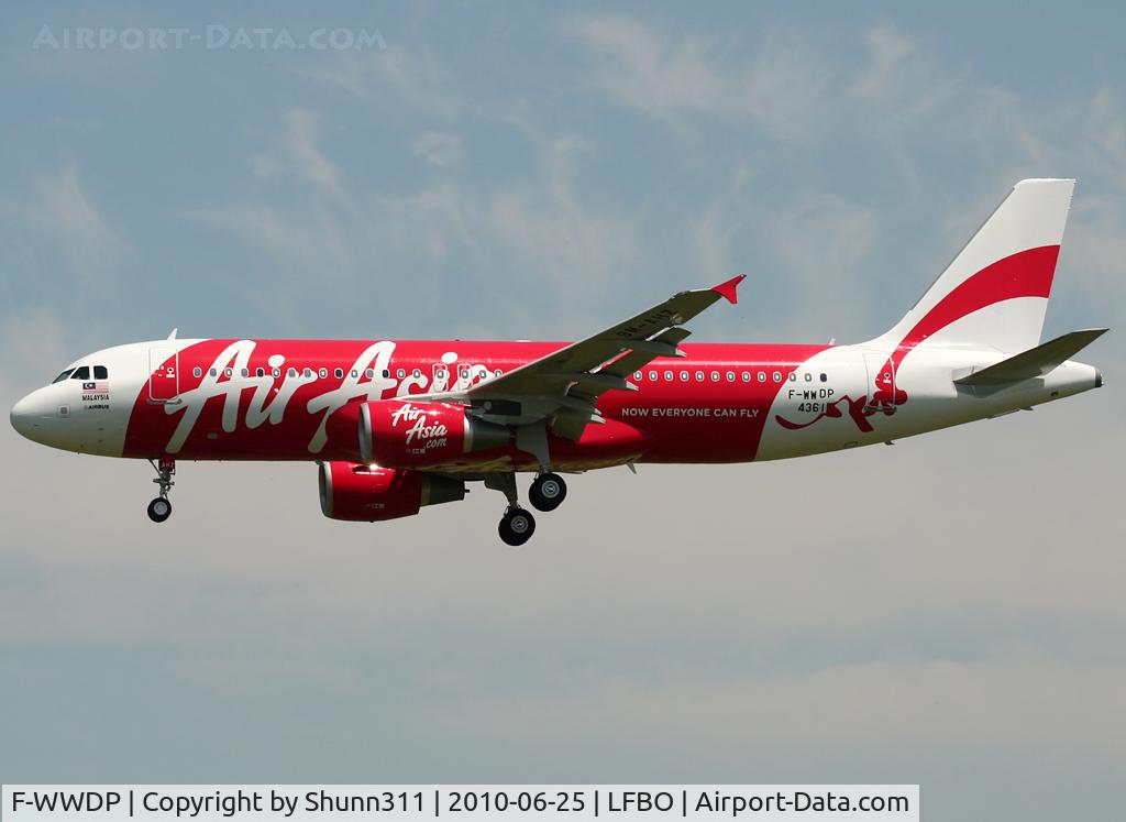 F-WWDP, 2010 Airbus A320-216 C/N 4361, C/n 4361 - To be 9M-AHZ