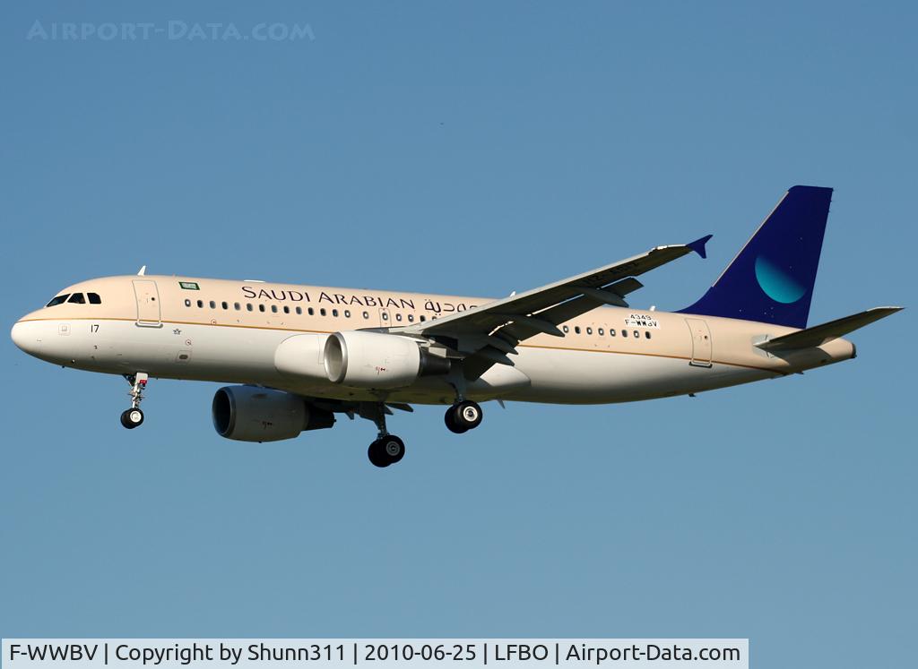 F-WWBV, 2010 Airbus A320-214 C/N 4349, C/n 4349 - To be HZ-AS17