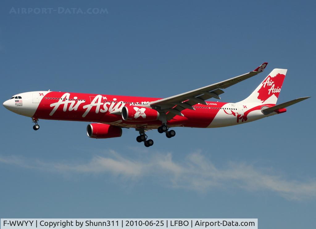 F-WWYY, 2010 Airbus A330-343X C/N 1131, C/n 1131 - To be 9M-XXG