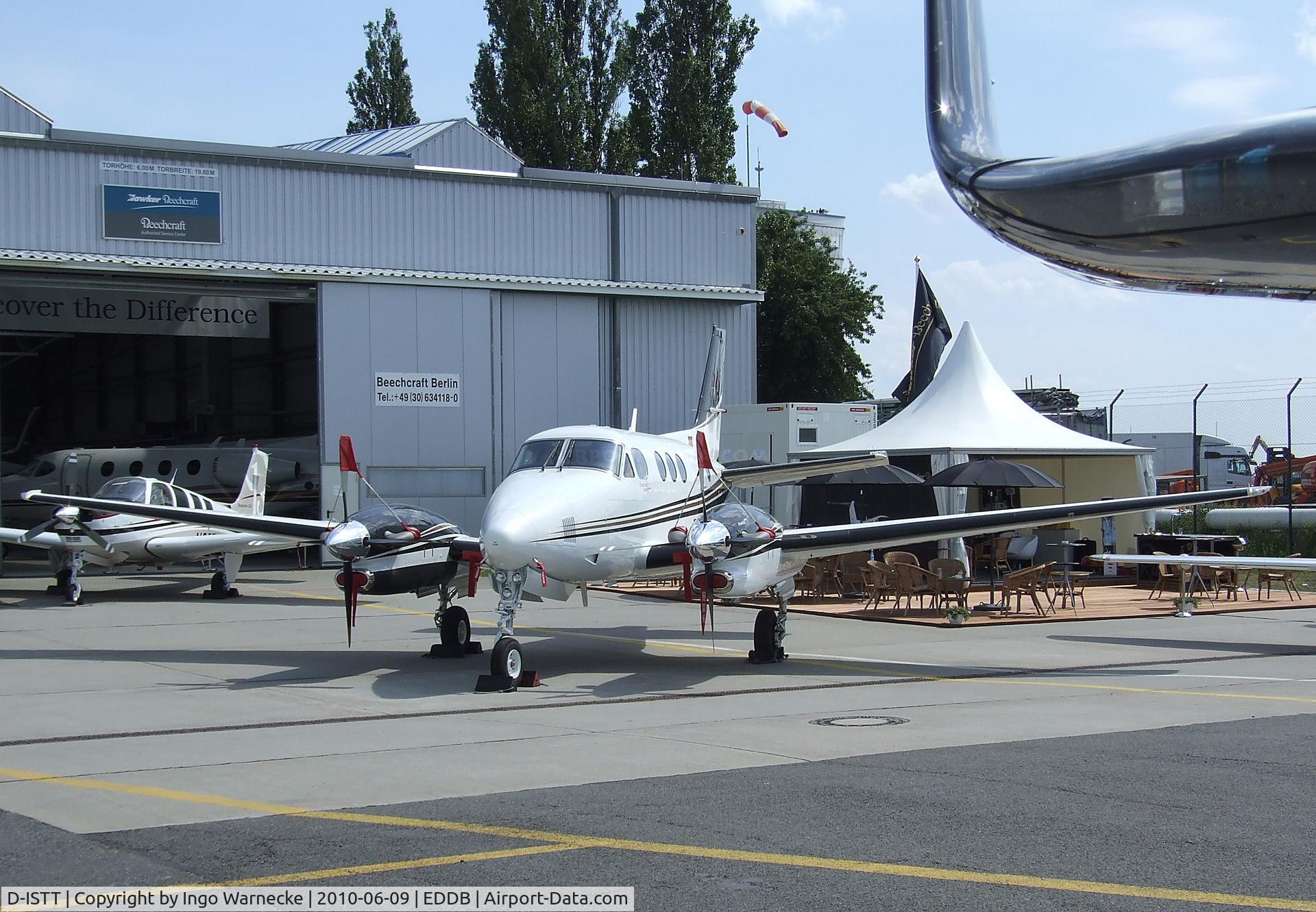 D-ISTT, Hawker Beechcraft C90GTI King Air C/N LJ-1869, Beechcraft C90GTI at ILA 2010, Berlin