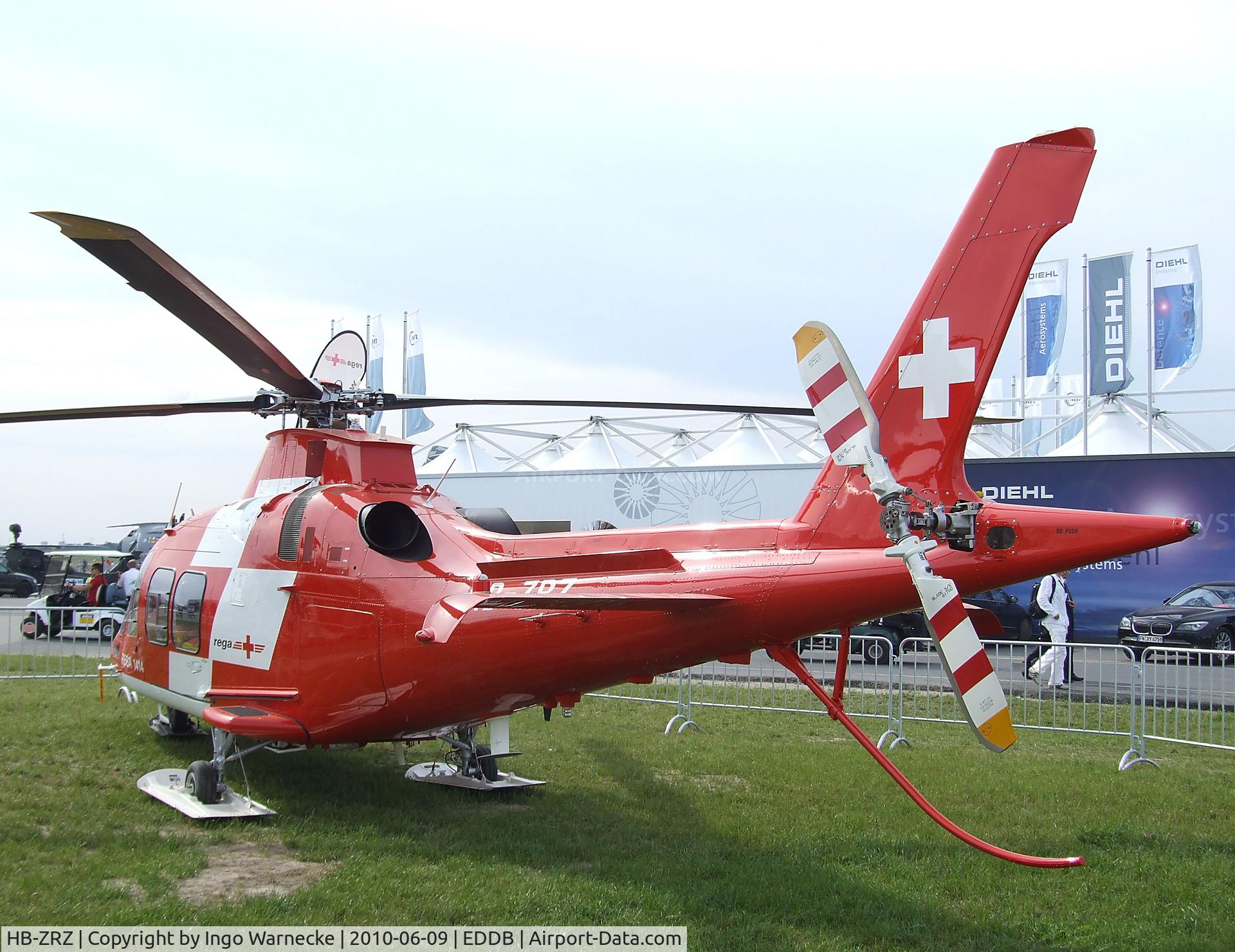 HB-ZRZ, 2009 AgustaWestland AW-109SP GrandNew C/N 22204, AgustaWestland AW109SP (A.109) of rega (Swiss EMS) at ILA 2010, Berlin