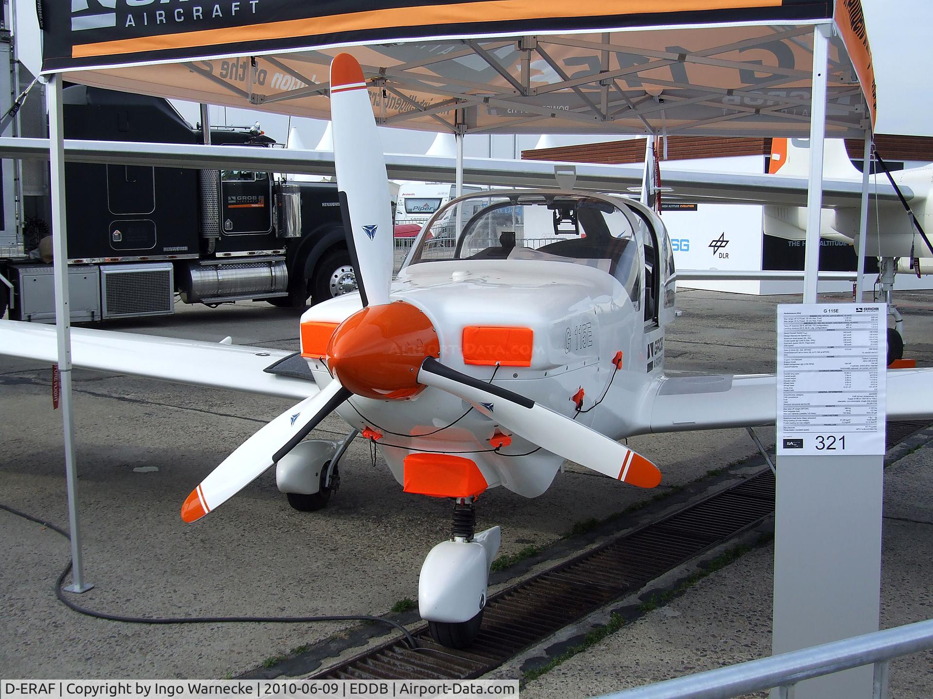 D-ERAF, 1999 Grob G-115E Tutor T1 C/N 82085/E, Grob G.115E at ILA 2010, Berlin