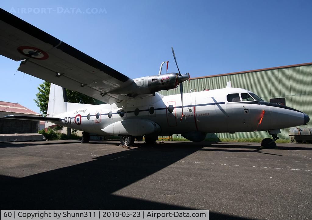 60, Aerospatiale N-262A-29 Fregate C/N 60, Preserved in this new French Museum near Lyon...