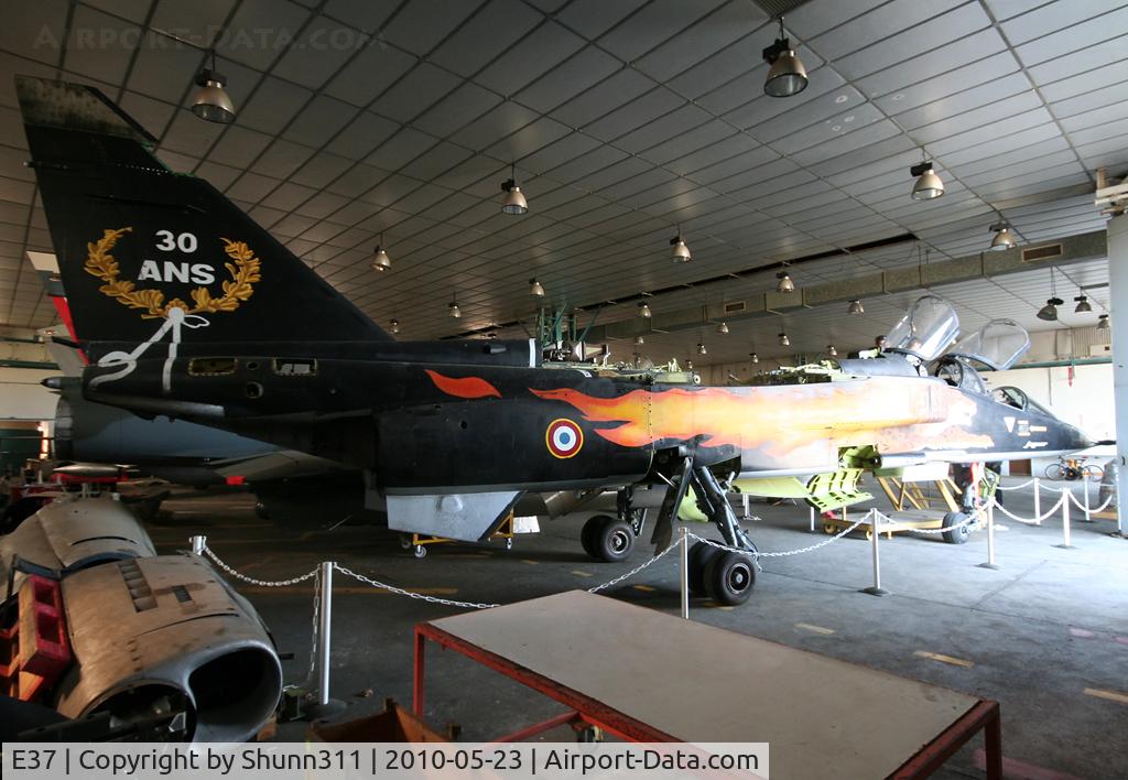 E37, Sepecat Jaguar E C/N E37, S/n E37 - Preserved in this small new French Museum near Lyon...