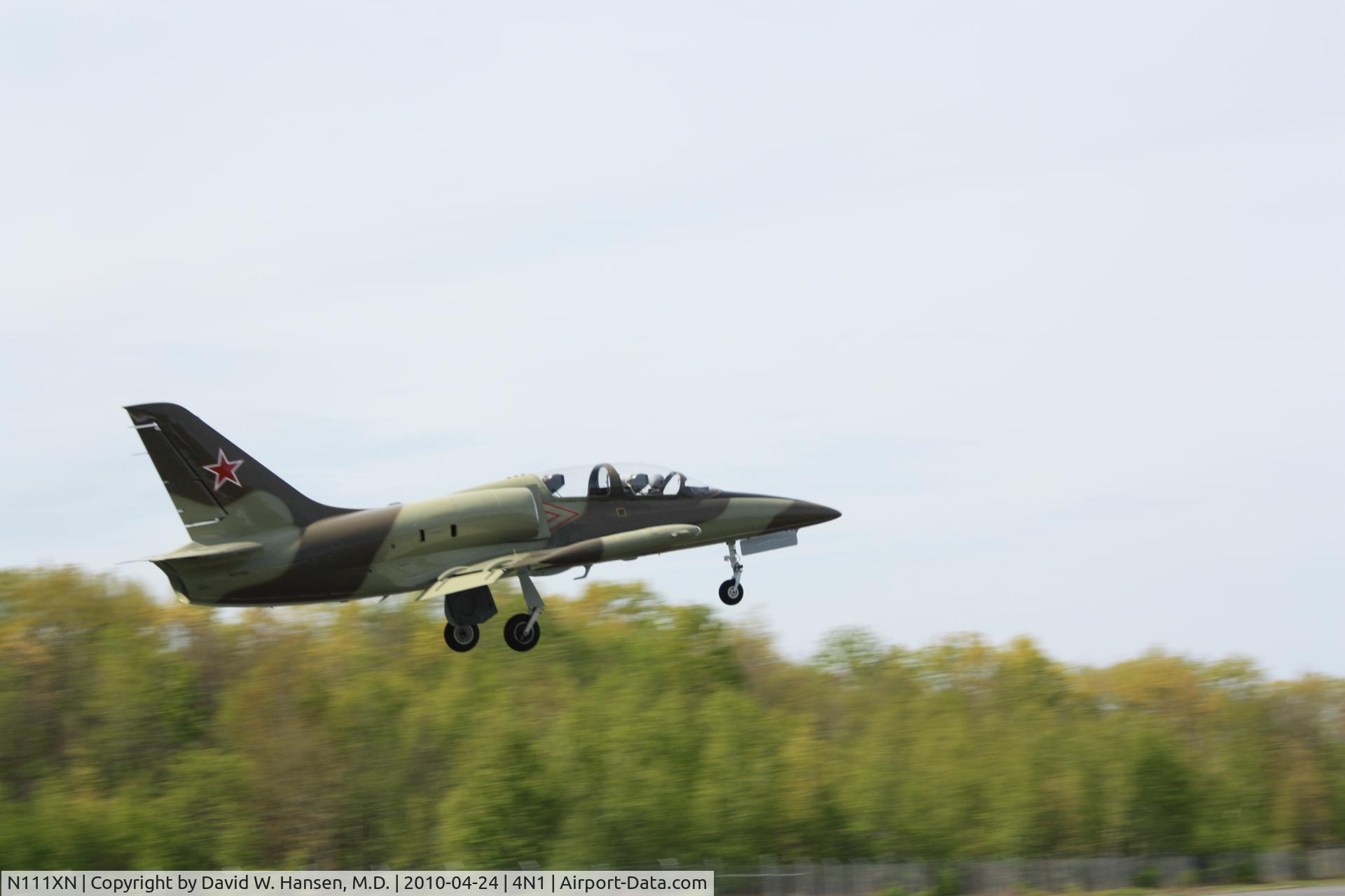 N111XN, 1989 Aero L-39C Albatros C/N 934873, Beautiful departure rwy 06