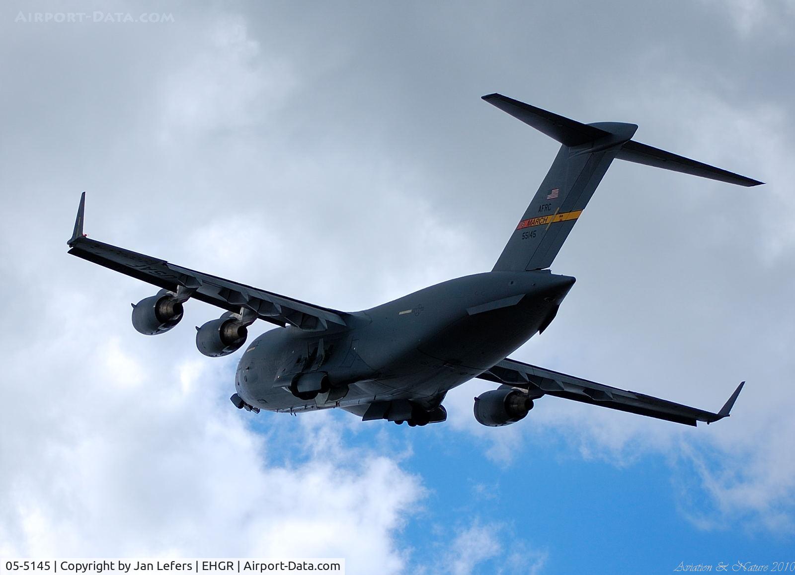 05-5145, 2005 Boeing C-17A Globemaster III C/N P-145, C-17 Globemaster III  USAF