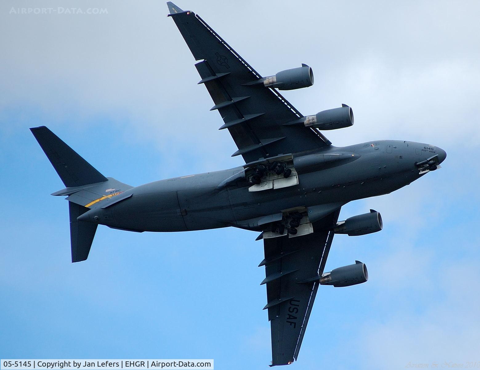 05-5145, 2005 Boeing C-17A Globemaster III C/N P-145, C-17A Globemaster III USAF