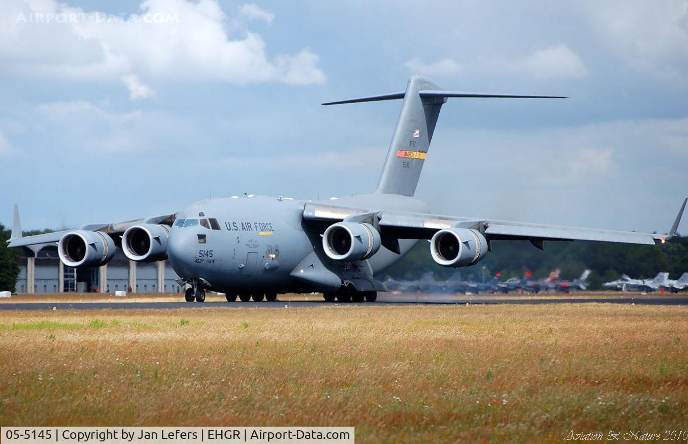 05-5145, 2005 Boeing C-17A Globemaster III C/N P-145, C-17A Globemaster III USAF