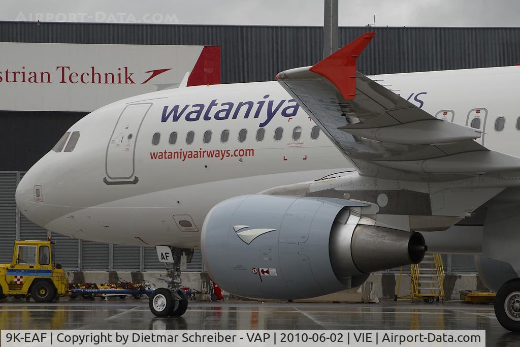 9K-EAF, 2010 Airbus A320-214 C/N 4304, Wataniya Airbus 320