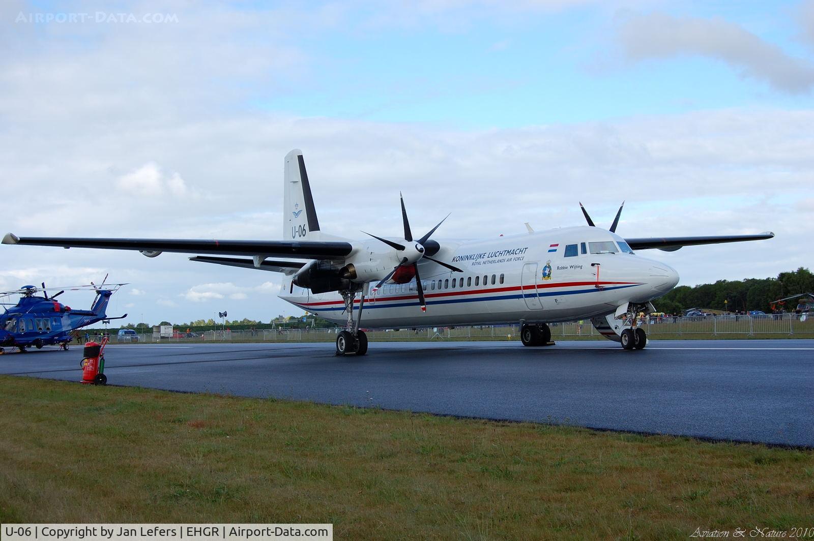 U-06, 1993 Fokker 50 C/N 20287, Royal Netherlands Air Force