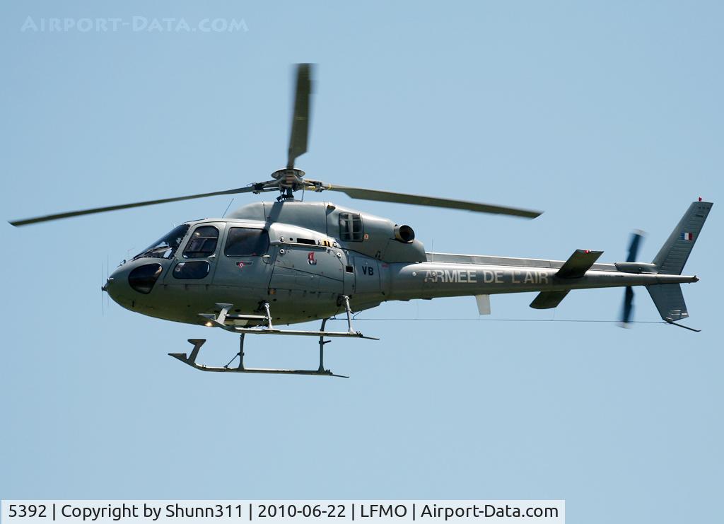 5392, Aérospatiale AS-555AN Fennec C/N 5392, On landing during Garuda 2010 Exercice...