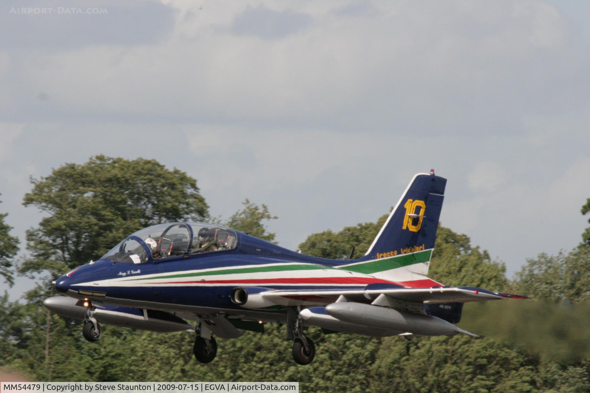 MM54479, Aermacchi MB-339PAN C/N 6674/069/AD008, Taken at the Royal International Air Tattoo 2009