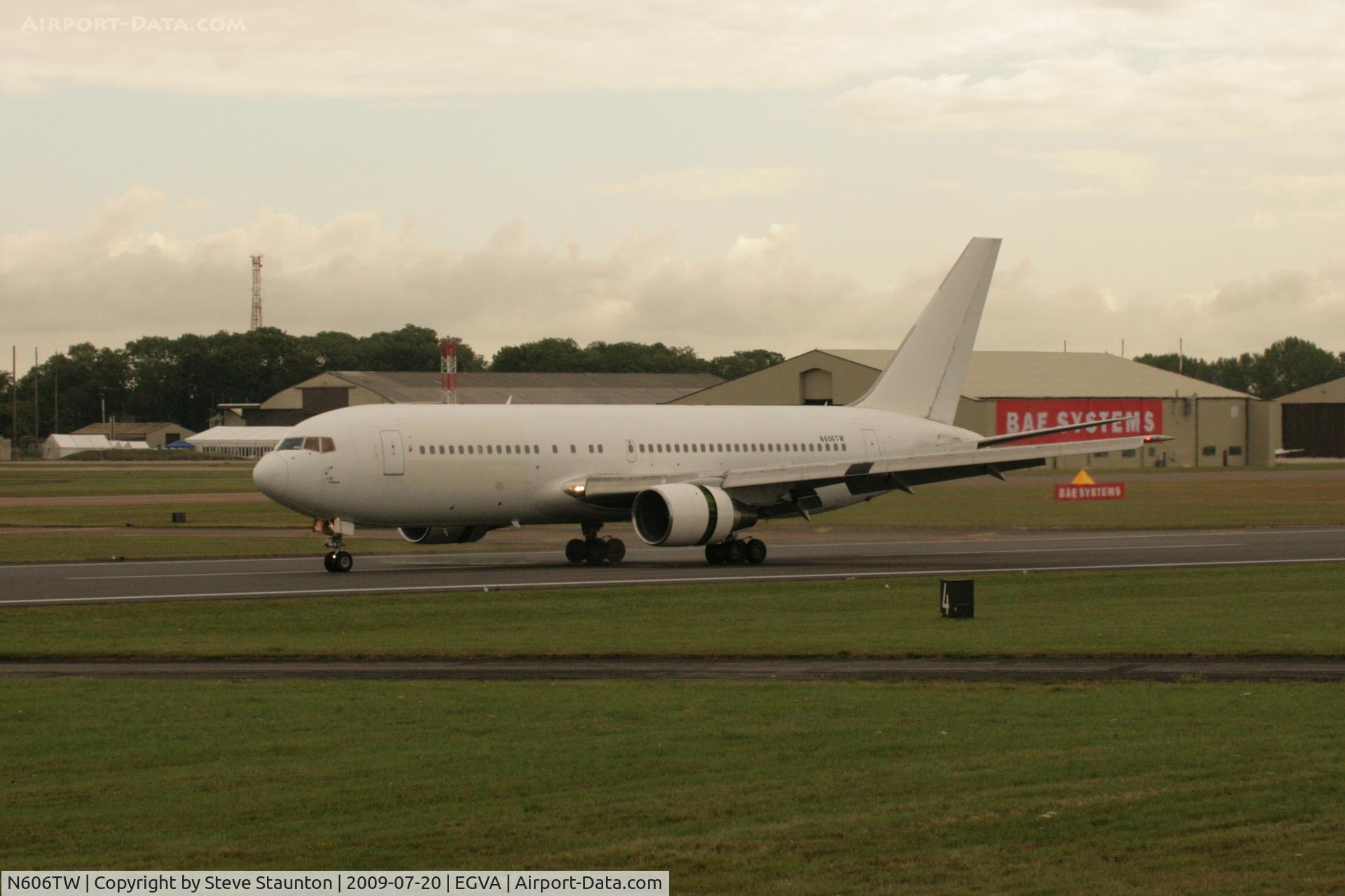 N606TW, 1983 Boeing 767-231 C/N 22569, Taken at the Royal International Air Tattoo 2009