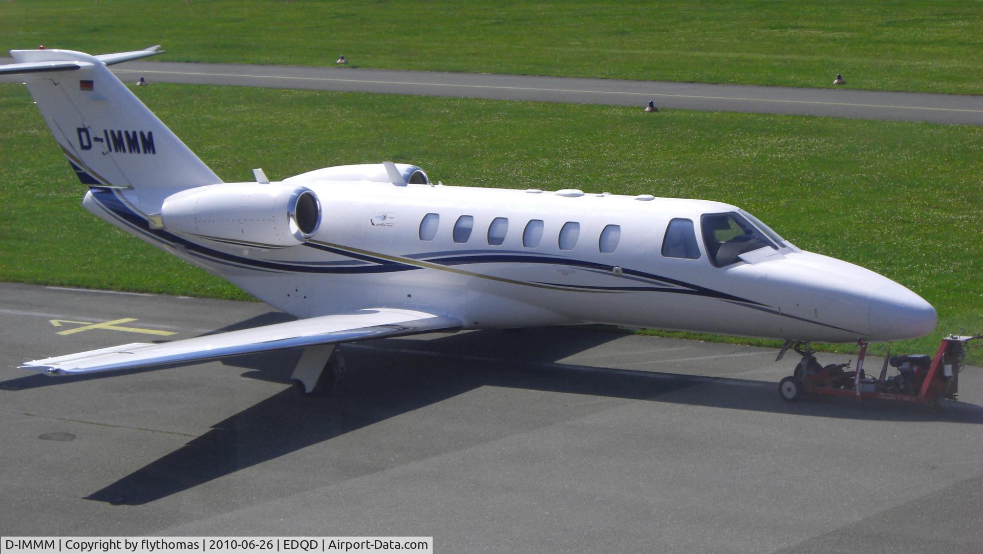 D-IMMM, 2008 Cessna 525A CitationJet CJ2+ C/N 525A-0400, D-IMMM Bayreuth Airport