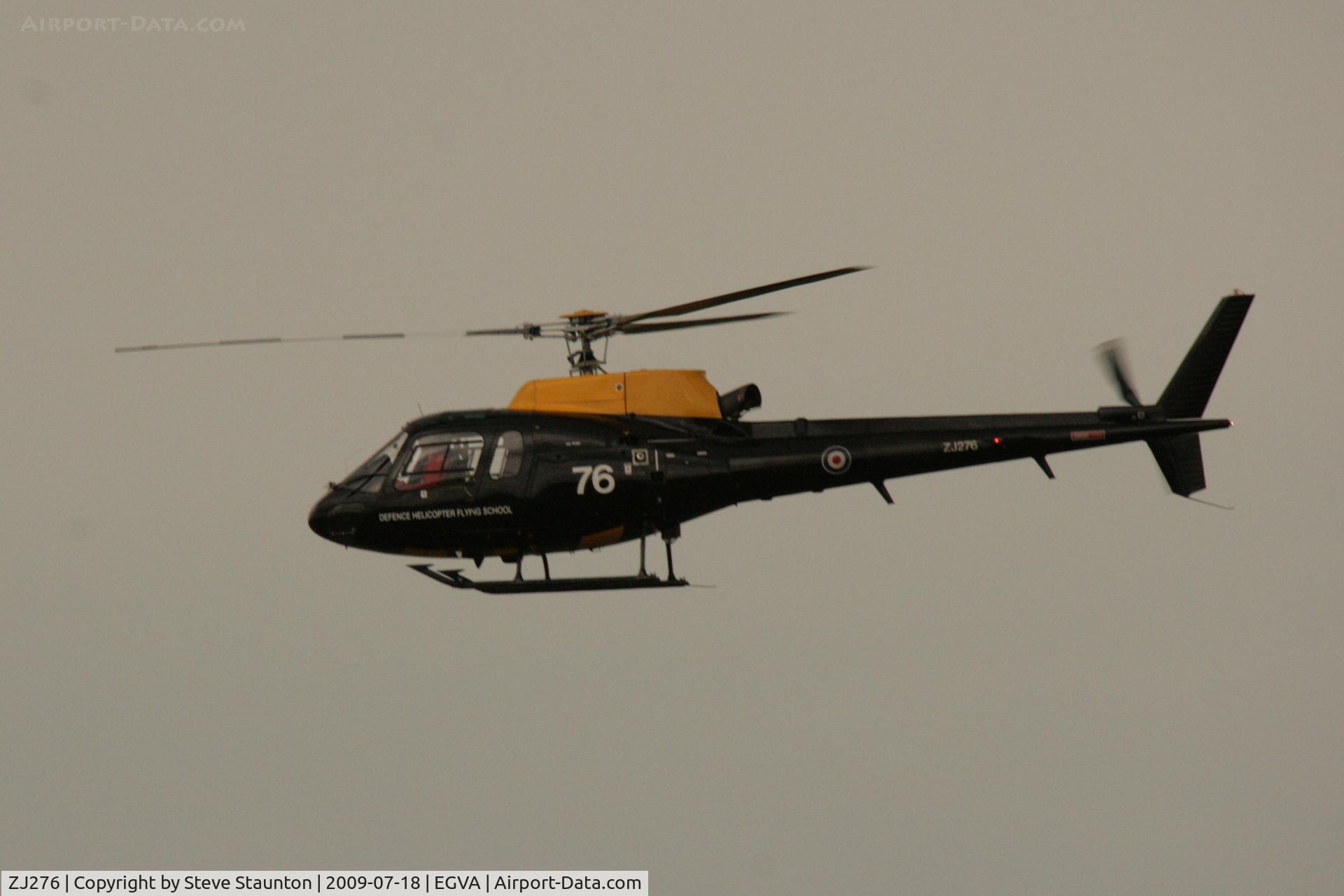 ZJ276, 1997 Eurocopter AS-350BB Squirrel HT1 Ecureuil C/N 3014, Taken at the Royal International Air Tattoo 2009