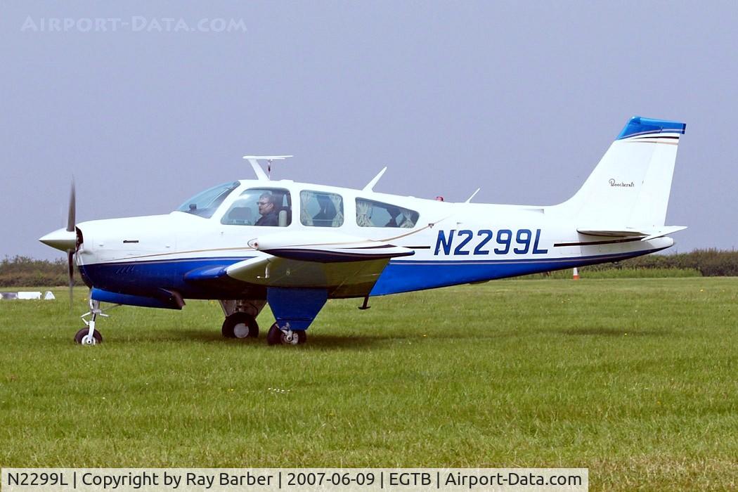 N2299L, 1976 Beech F33A Bonanza C/N CE-677, A visitor to the 2007 Aero Expo.