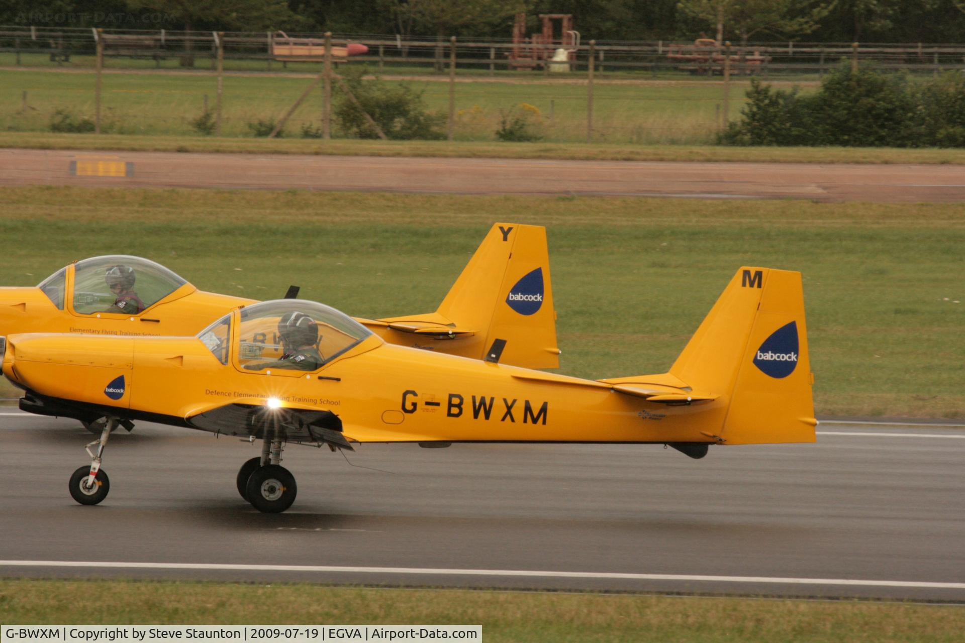 G-BWXM, 1996 Slingsby T-67M-260 Firefly C/N 2248, Taken at the Royal International Air Tattoo 2009