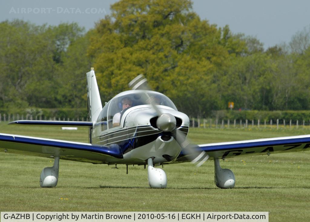 G-AZHB, 1971 Robin HR-100-200B Royale C/N 118, SHOT AT HEADCORN