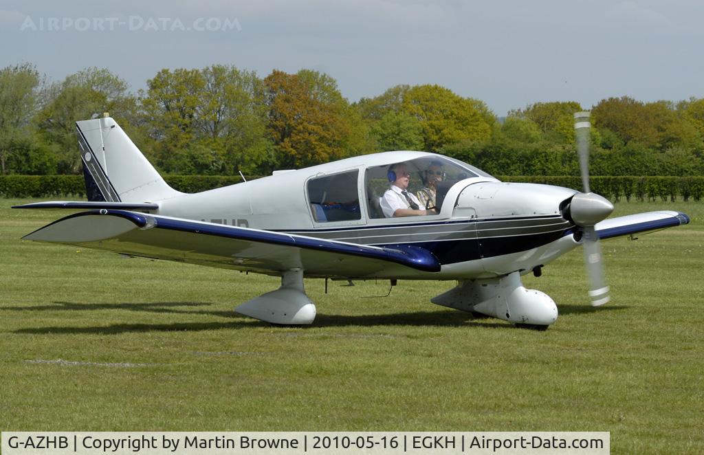G-AZHB, 1971 Robin HR-100-200B Royale C/N 118, SHOT AT HEADCORN